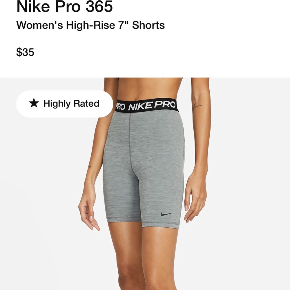 Nike Pro High-Rise Shorts